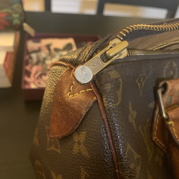 SOLD !! LOUIS VUITTON SPEEDY 25 - Picture 5 of 8